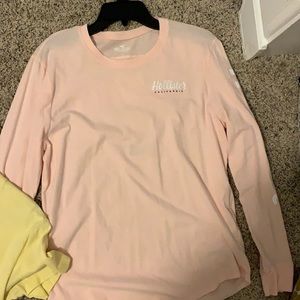 Pink longsleeve Hollister never worn
